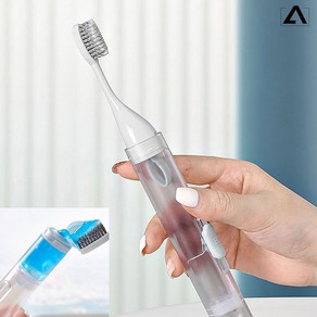 여행용 칫솔 치약 소분 케이스 휴대용 양치 도구 세트, 화이트, 1개, 60g