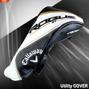 [캘러웨이] Callaway 로그 유틸리티 헤드커버(남성), 로그 유틸리티 커버(리퍼브), 1개