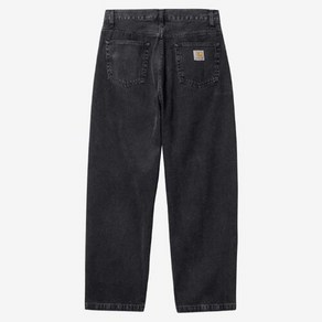 칼하트WIP LANDON PANT ROBERTSON BLACK STONE WASHED 랜든 팬츠 로버튼슨 블랙 스톤 워시드, BLACK STONE WASHED/32, OneColo／32