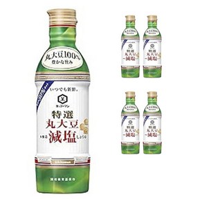 기꼬만 특선 콩 저염 간장, 5개, 450ml