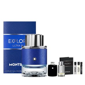 [코익퍼퓸] 몽블랑 익스플로러 울트라 블루 EDP 60ml 기획세트, 1세트