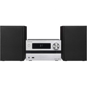 JVC켄우드 M EB50 S 블루투스 지원 컴팩트 Hi Fi 시스템 25W+25W 실버, 1개