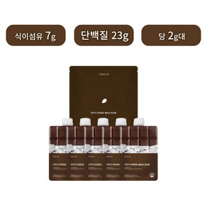 가꾸기 다이어트 단백질 쉐이크 (초코맛) 1팩 5개입 식단 맛있는 식사대용 파우치 체조식, 250g, 1세트