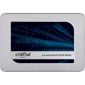 CucialCitical MX500 2TB 3D NAND SATA 2.5인치 내장 SSD 최대 560MB/s CT2000MX500SSD1Z