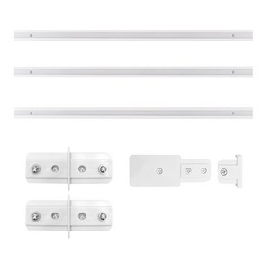 국산레일 부속모음 레일등 레일조명 레일부속, 03. 3M세트(1M레일3+전마+일자2) 화이트