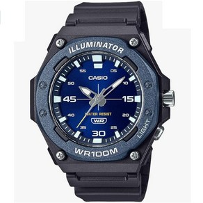 CASIO MW-620H-2A 100m방수 우레탄밴드 스포츠레저 아날로그 LED빽라이트 전지수명3년 카시오 군용선물 가볍고활동적인레저패션