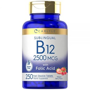 칼라일 비타민 B12 폴릭 산 2500mcg 250정, 1개