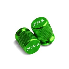 [호환] Benelli TRK 502 TRK502/X 용 2 Pcs 오토바이 액세서리 일년 내내 알루미늄 합금 타이어 밸브 공기, 02 Geen, 2개