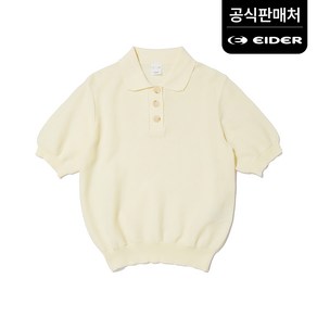 아이더 여름 냉감티셔츠 아쿠아 여성 반팔 스웨터 장원영착장 DWM232621Y