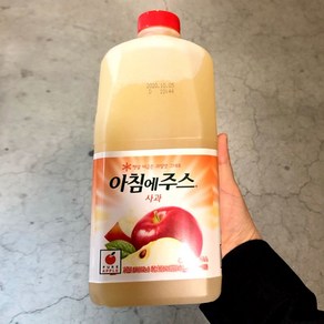 서울우유 아침에주스 사과 1800ml 보냉포장, 1.8L, 1개