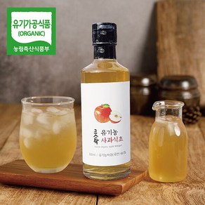 [웰굿] 유기농 국내산 전통 항아리 사과 식초 300ml, 1개