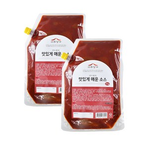 고추명가 맛있게 매운소스 2kg x 2개