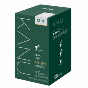 카누 미니 디카페인 100T x 1개 KANU Mini