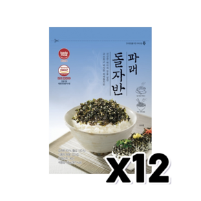 파래 돌자반볶음 55g x 12개