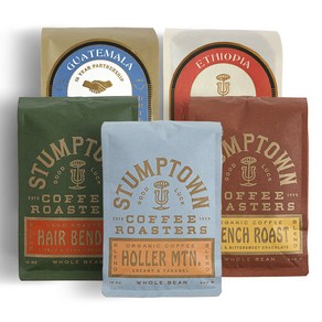 스텀프타운 커피 헤어벤더 340g Stumptown Hai Bende Coffee, 홀빈(분쇄안함), 1개