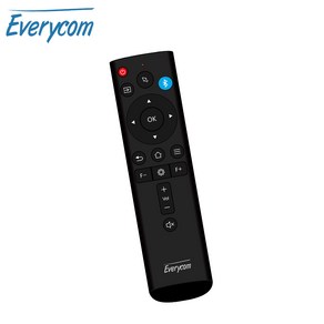 Eveycom 블루투스 리모콘 안드로이드 TV 박스 컨트롤러용 리모콘 H6 Po Q10 빔프로젝터용 교체용 리모컨, Eveycom bluetooth emote, 1개