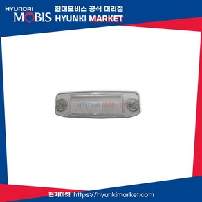 현대모비스 순정 번호판등 램프 렌즈 (925103F000), 925103F000, 1개