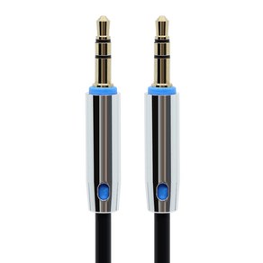 넥시 AUX 3.5mm 스테레오 오디오 케이블, NXSTB010MM 1m, 1개