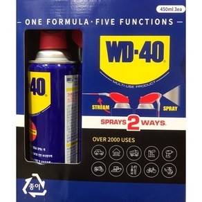 WD-40 더블유디 40 다목적 방청 윤활제 450MLX3개, 3개