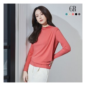 [조르쥬레쉬] [최초가 69 000원]모크넥 모달 티블라우스 5종