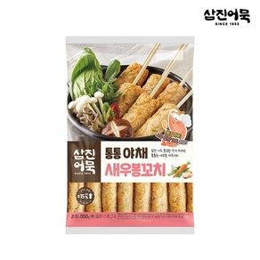 [삼진어묵] 통통야채 새우봉꼬치, 1개, 550g