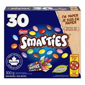 Nestle 할로윈 네슬레 스마티스 300g Smaties Mini Box, 1개