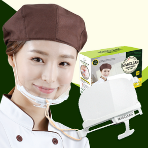 마스크린 라이트S 1P(1개입)/김서림방지 항균기능/ 투명위생마스크 조리용 급식 주방 강의용 학교 회사 단체, 1개