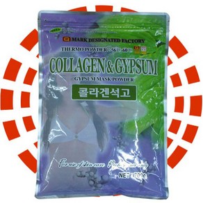 콜라겐 석고팩 700g 얼굴 경락마사지 마스크 페이스, 1개, 1개입