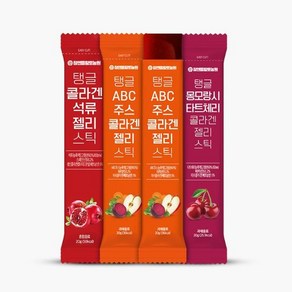 동원 [참앤들황토농원](실속)탱글 석류 젤리 콜라겐 젤리스틱 100포 모음, 20g