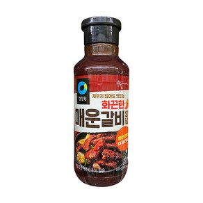 청정원 매운갈비양념 화끈한맛 500g 식자재마트 펜션음식 도매가, 1개