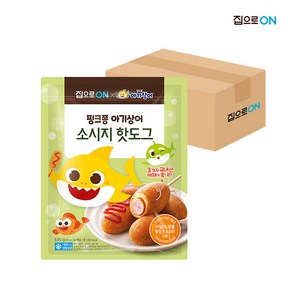 [집으로ON] 핑크퐁 소시지 핫도그(14개입) 630g 3+1개 (총 4개)