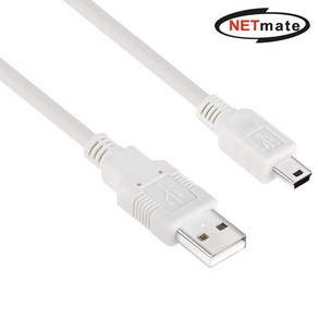 강원전자 넷메이트 NMC-UM210 USB2.0 AM-Mini 5핀 케이블 1m, 상세페이지 참조