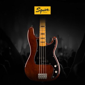 스콰이어 베이스기타 CLASSIC VIBE '70S PRECISION BASS 연습 연주용 풀패키지, WALNUT, 1개