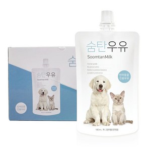 숨탄 강아지 우유 180ml x10, 10개