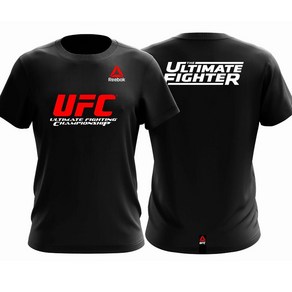 UFC 격투기 혼합격투기 무술 남여 반팔 복싱 트레이닝 반팔 상의 여름 헬스복 순면 땀 흡수+태극기 증정