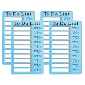 디피하우스 To Do List 체크리스트 1+1+1+1 구성, 4개, 블루