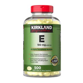 Kirkland Vitamin 커클랜드 비타민 E 400IU 500소프트젤