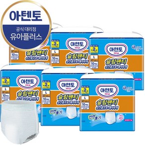 아텐토 성인기저귀 슬림팬티, 대형, 60매, 1개