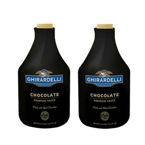 Ghiadelli 기라델리 초콜릿 소스 2.47kg x2 Chocolate Flavoed Sauce Chocolate, 2개