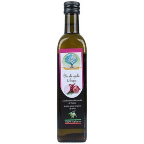 [OLIO BOVA] 엑스트라버진 올리브오일 (베르가못 레몬 양파 칠리페퍼 함유), 양파오일, 1개, 500ml