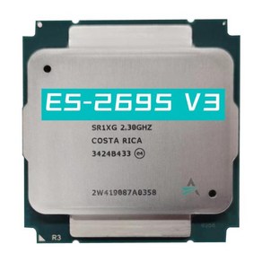 제온 E5-2695V3 프로세서 E5 2695 V3 2.3GHz 35M 14 코어 22NM 120W, 한개옵션0