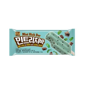 서주 민트리치바 10개 아이스크림, 70ml, 30개