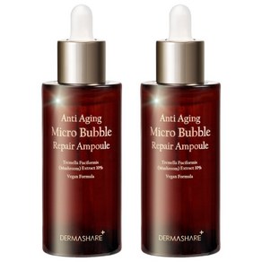더마쉐어 안티에이징 마이크로 버블 리페어 앰플 50ml, 2개