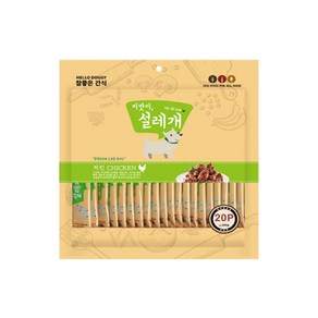 설레개 닭고기300g(15g x20개입), 상세 설명 참조, 300g, 1개