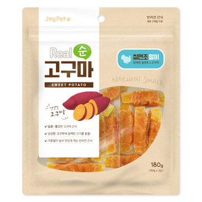 조이펫 리얼 순 고구마 칠면조 강아지간식 180g, 단품, 단품, 1개