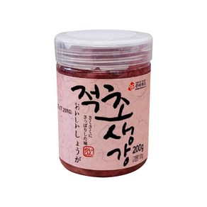 주비푸드 적초생강 200g, 1개