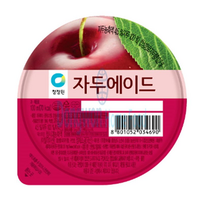 자두에이드 청정원 100MLx50EA, 100ml