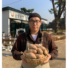 은일농장 강화 속노랑고구마 3kg 5kg 10kg 은일농장 직접 재배한 강화도 호박고구마, 중간 3kg, 1개