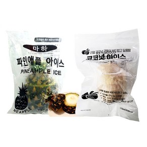 [268] 마하 태국산 파인아이스샤베트130ml 15개 + 마하 아이스코코넛샤베트 170ml 10개