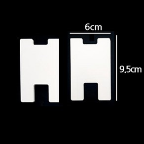 비즈노리 디폼블럭 8mm_50g 리필&부자재, 부자재_03-디폼블럭_폰거치대/9.5*6cm/2개, 2개